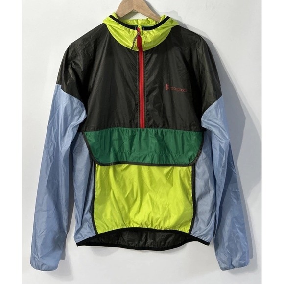 cotopaxi Jackets & Blazers - Womens Cotopaxi Teca Packable 1/2 Zip Windbreaker Limeade Pullover Jacket Sz Med